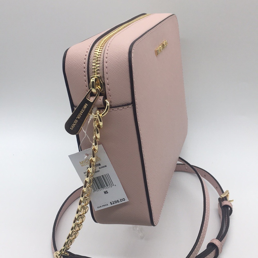 Michael Kors Jet Set Item LG EW CROSSBODY BLOSSOM - Picture 9 of 16
